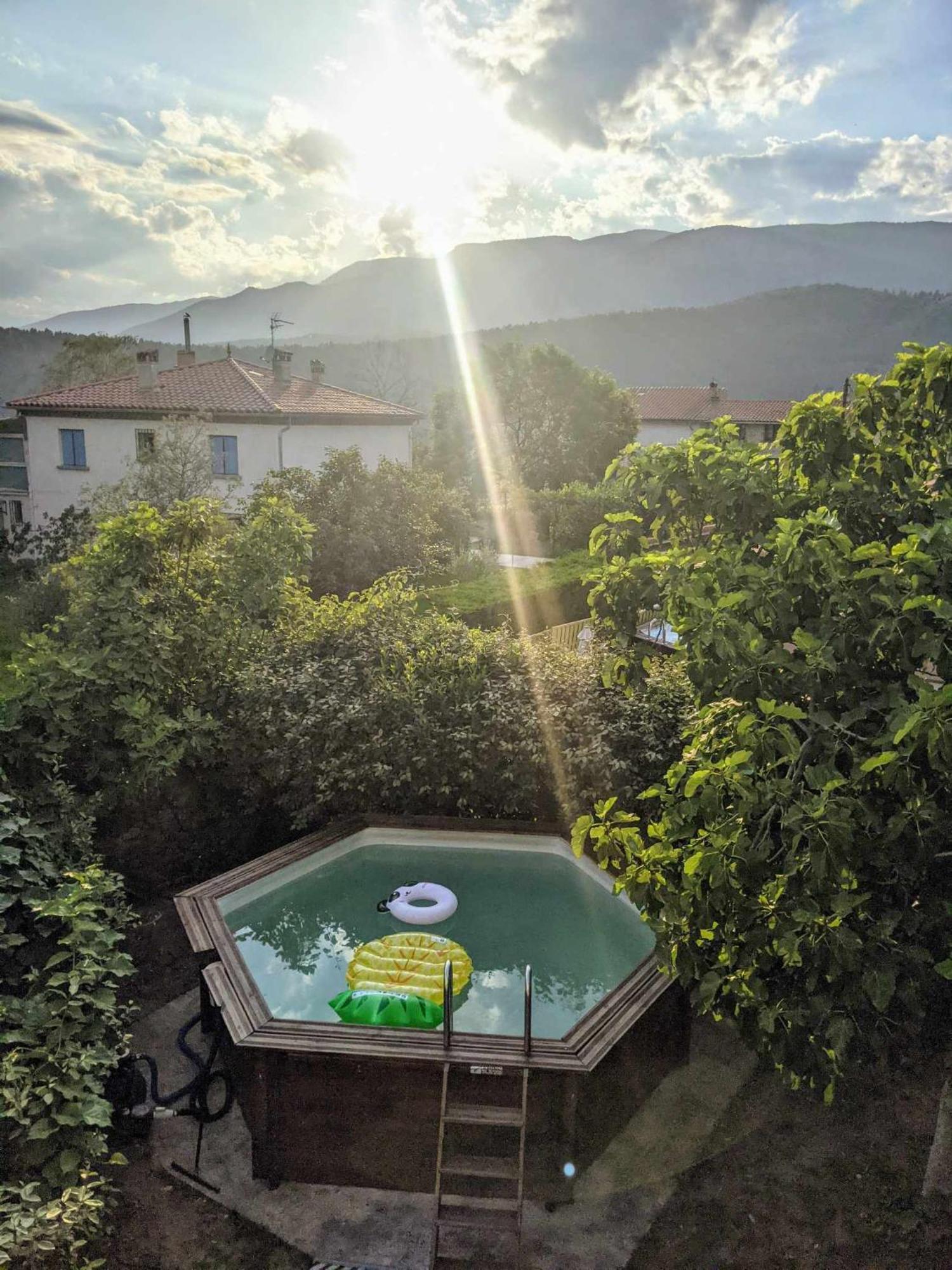 El Sola - Appartement Avec Acces Piscine Et Jardin Corneilla-de-Conflent Dış mekan fotoğraf